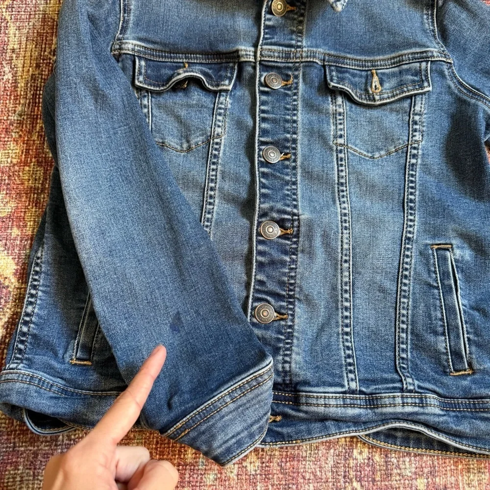 Primary Kids size 10 Classic Blue Denim Jacket